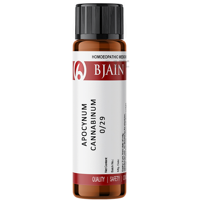 Bjain Apocynum Cannabinum Globules 0/29 LM