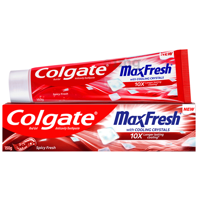 Colgate Maxfresh Spicy Fresh Red Gel Toothpaste