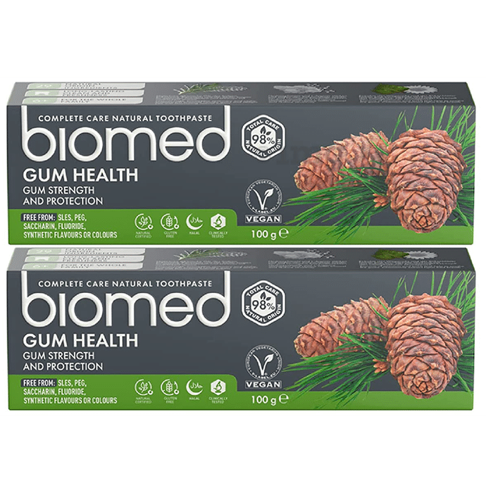 Biomed Complete Care Natural Toothpaste (100gm Each) Gum Health