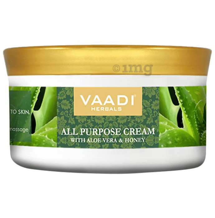 Vaadi Herbals All Purpose Cream with Aloe Vera, Honey & Manjistha