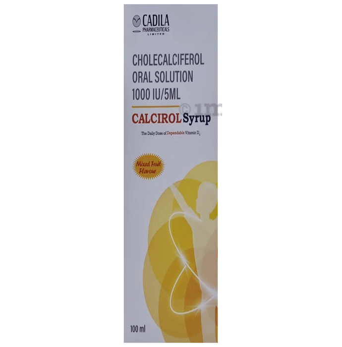 Calcirol Syrup Mixed fruit flavour