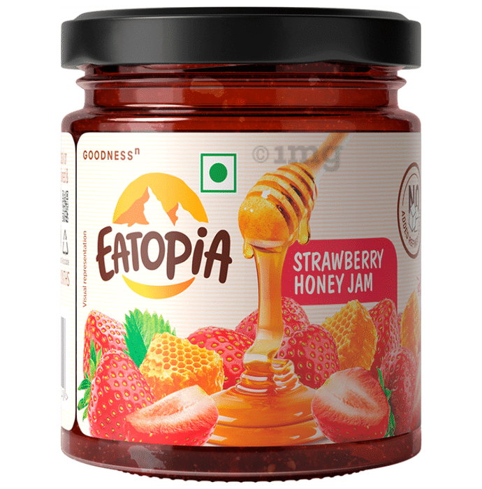 Eatopia Strawberry Honey Jam