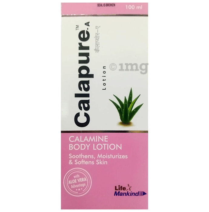 Calapure-A Lotion with Aloe Vera | Soothes, Moisturises & Softens Skin