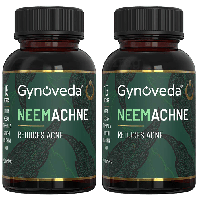 Gynoveda Neemachne Tablet | Reduces Acne (240 Each)