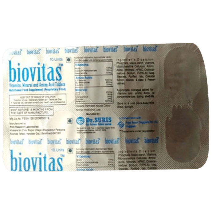 Biovitas Tablet