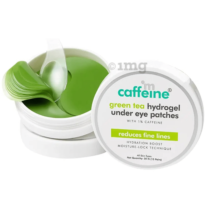 mCaffeine Green Tea Hydrogel Under Eye Patches | For Eye Care