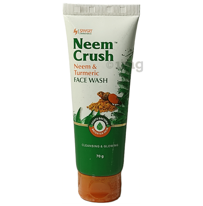 Smart Laboratories Neem Crush Neem and Turmeric Face Wash