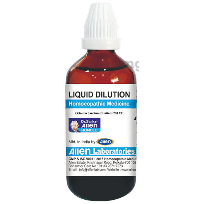 Allen Laboratories Ocimum Sanctum Liquid Dilution 200 CH