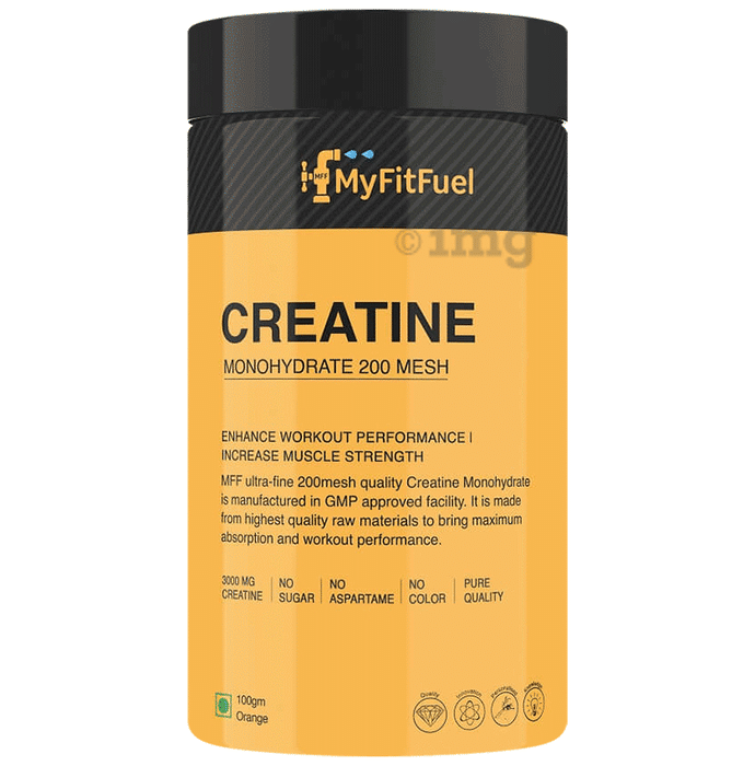 MyFitFuel Creatine Monohydrate 200 Mesh Powder Orange