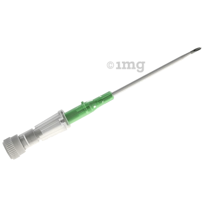 Mowell IV Catheter/Cannula without injection valve & without wings Green 18G