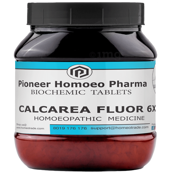 Pioneer Pharma Calcarea Fluor 6X Biochemic Tablet