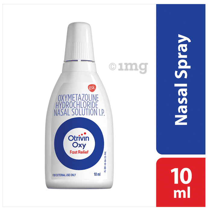 Otrivin Oxy Fast Relief Adult Nasal Spray Buy bottle of 10.0 ml