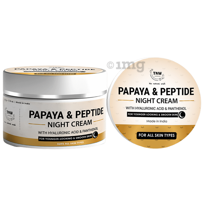 TNW- The Natural Wash Papaya & Peptide Night Cream