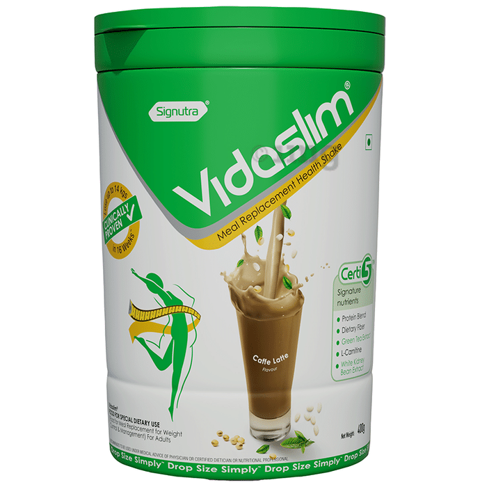 Vidaslim Meal Replacement for Weight Management Coffee Latte