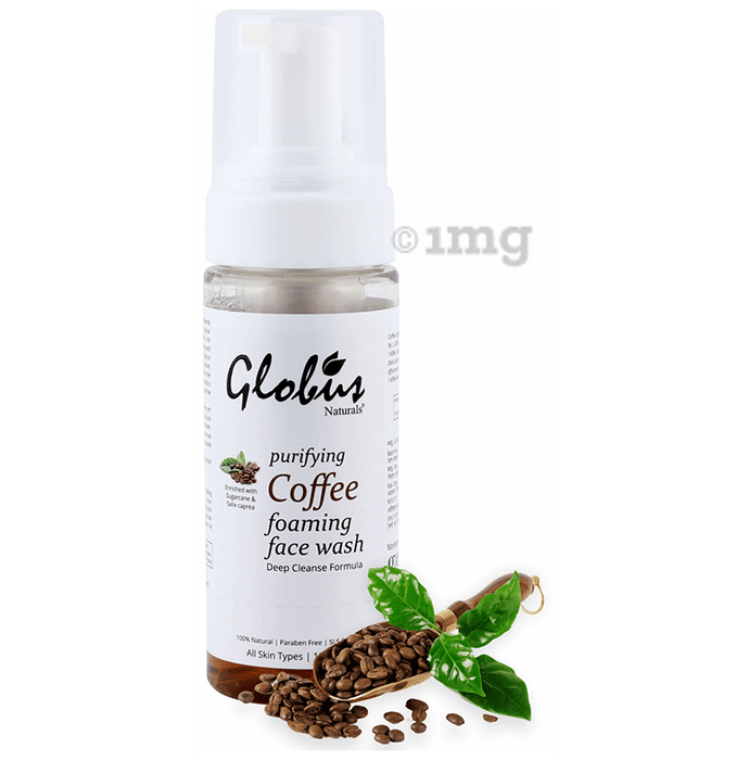 Globus Naturals Coffee Foaming Face Wash