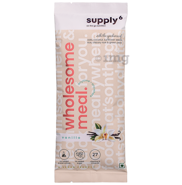 Supply6 Wholesome Meal Sachet (100gm Each) Vanilla