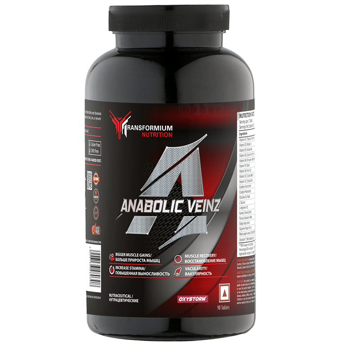 Transformium Nutrition Anabolic Veinz Tablet