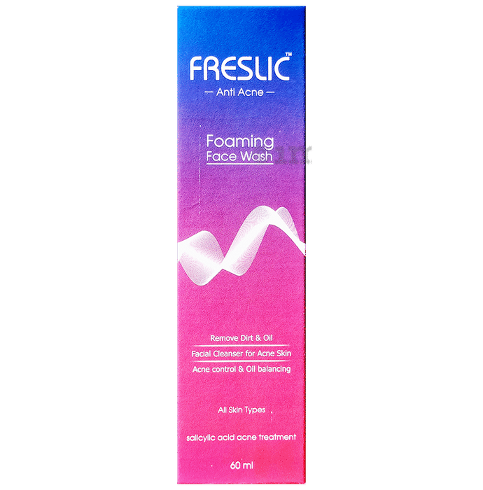 Freslic Anti Acne Foaming Face Wash
