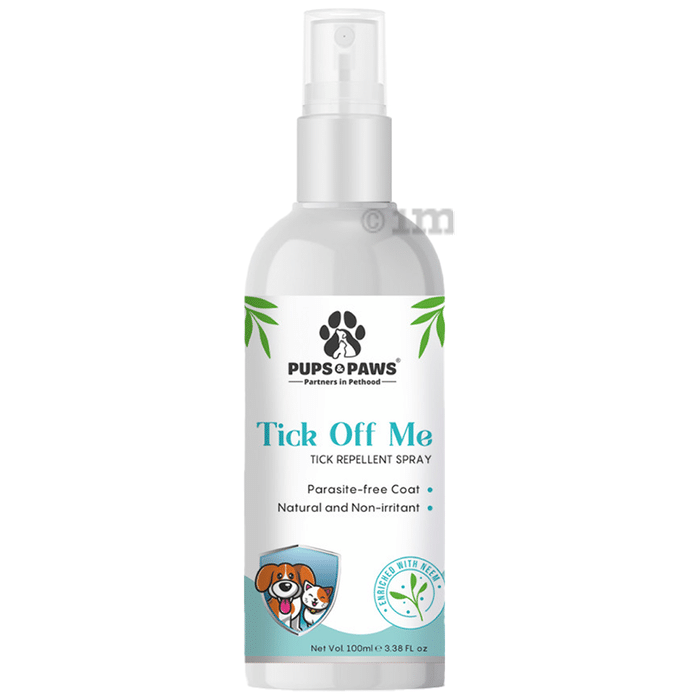 Pups and Paws Tick Off Me Repellent Spray
