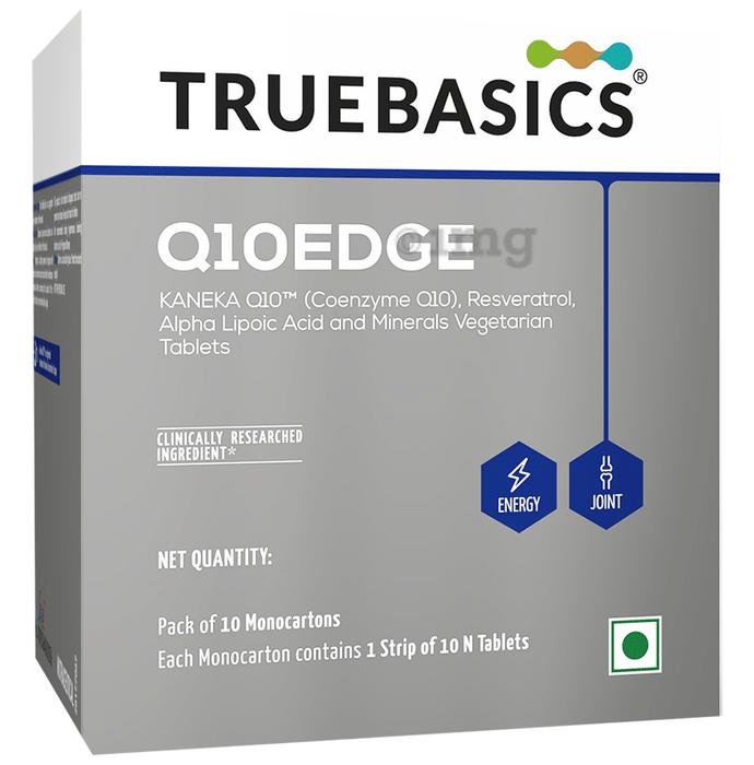 TrueBasics Q10 Edge Veg. Tablet