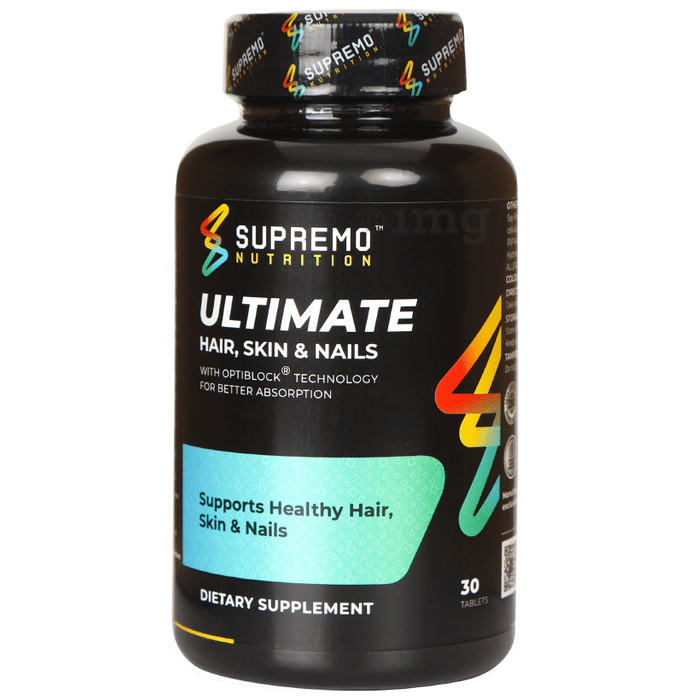 Supremo Nutrition Ultimate Hair, Skin & Nails Tablet