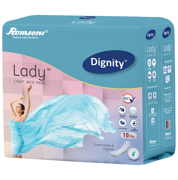 Dignity Lady Light Inco Pad (10 Each)