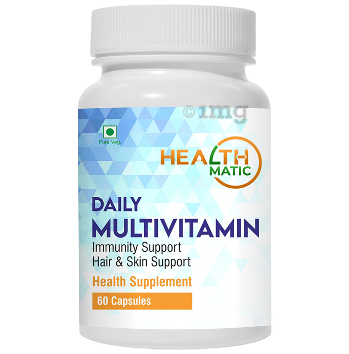Healthomatic Daily Multivitamin Capsule Buy bottle of 60.0 capsules at