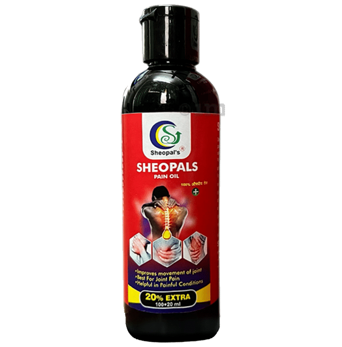 Sheopal's Ayurvedic Pain Relief Oil for Joint, Back, Knee, Shoulder and Muscules Pain