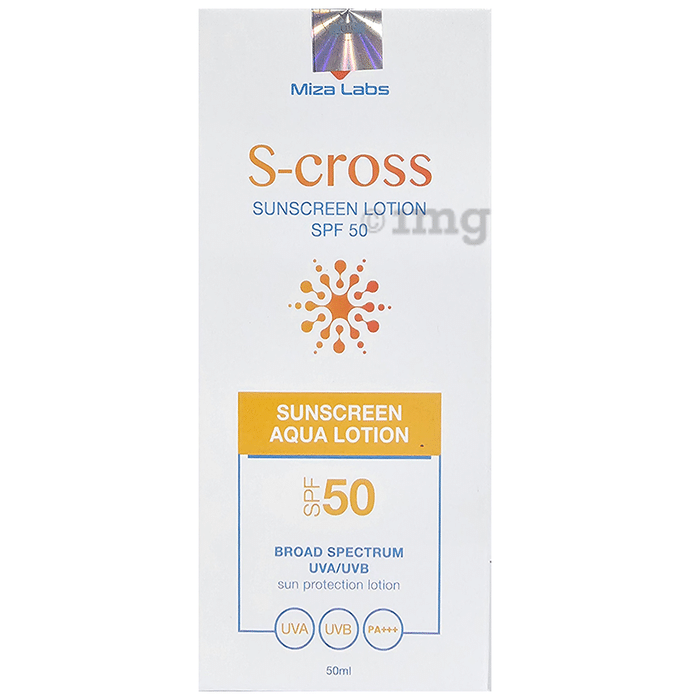S-Cross sunscreen Lotion SPF 50 PA+++