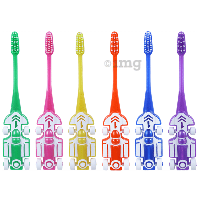 Maxi Zoom Car Junior Toothbrush