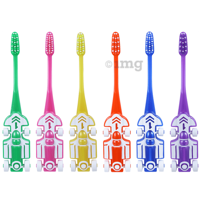 Maxi Zoom Car Junior Toothbrush