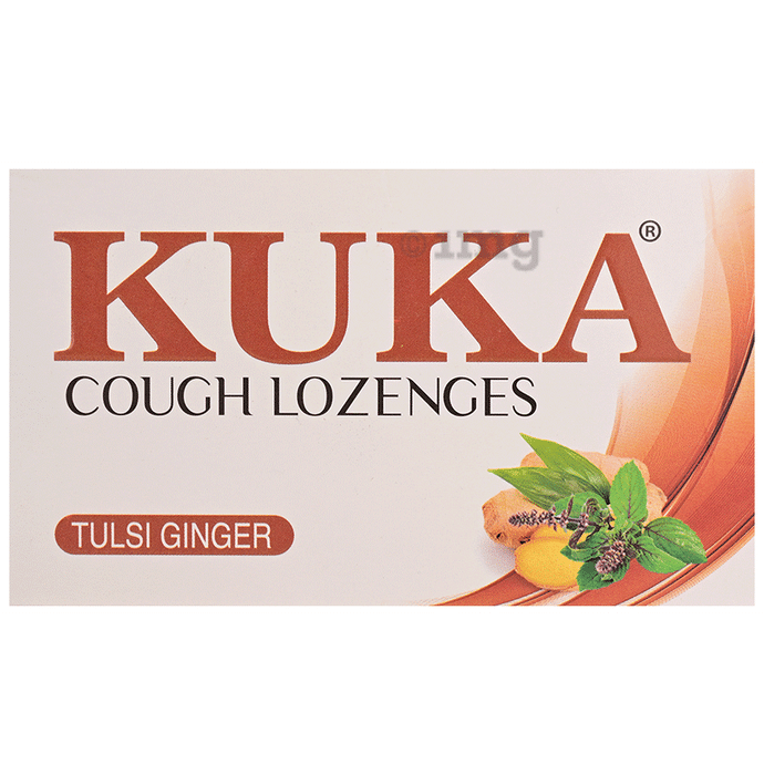 Multani Kuka Cough Lozenges (96 Each) Tulsi Ginger