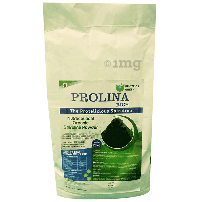 Prolina Rich Organic Spirulina Powder
