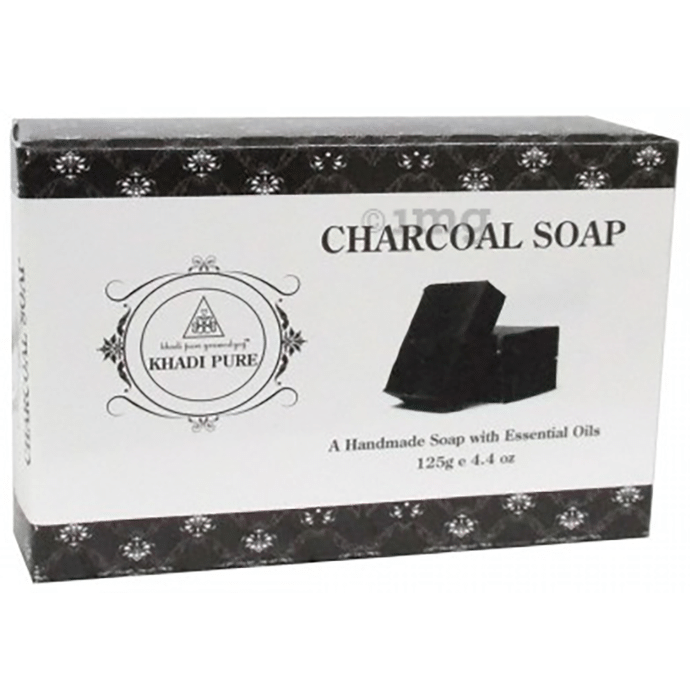 Khadi Pure Herbal Charcoal Soap