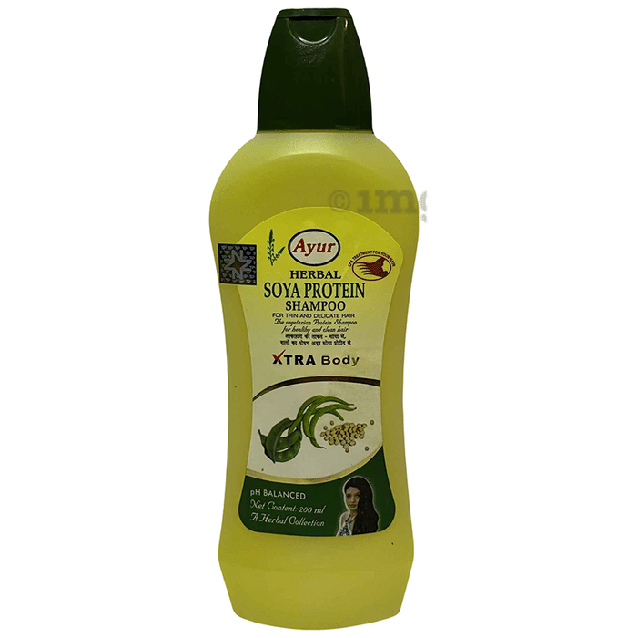 Ayur Herbal Shampoo(200ml) Soya Protein