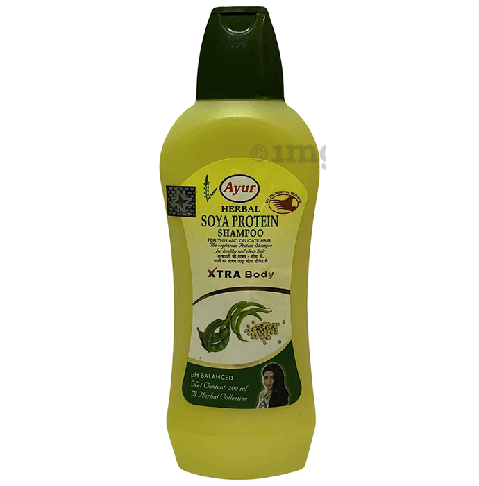 Ayur Herbal Shampoo(200ml) Soya Protein