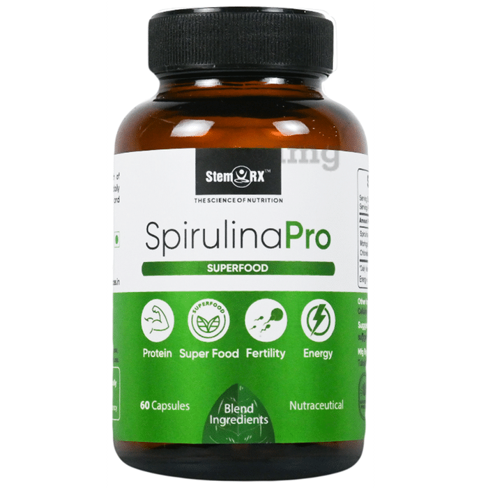 StemRx Spirulina Pro Supplements Protein | Capsule