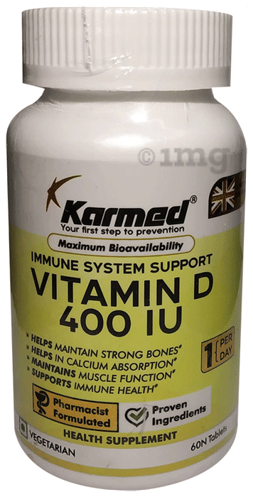 Karmed Vitamin D 400IU Tablet