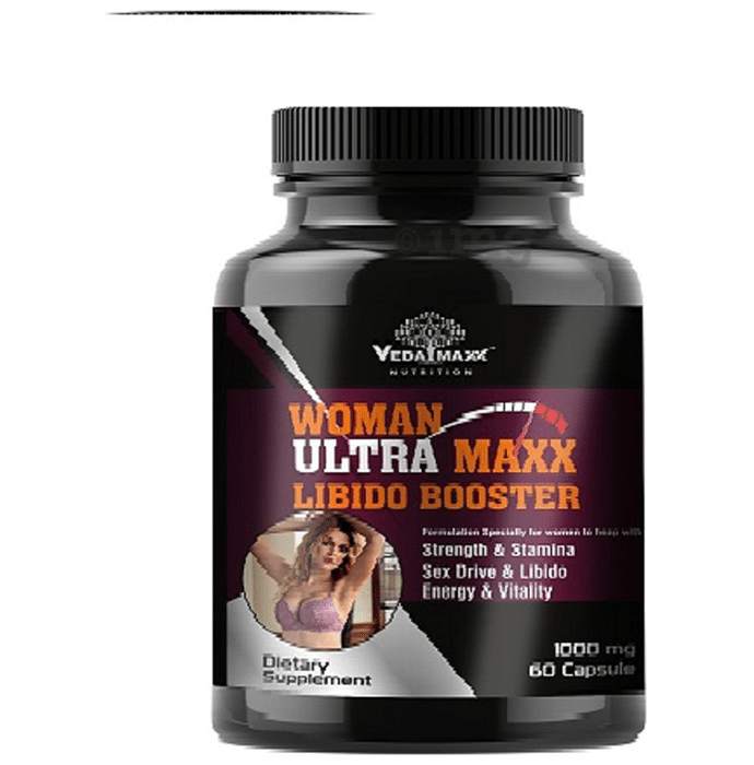 Veda Maxx Nutrition Women Ultra Maxx Libido Booster 1000mg Capsule