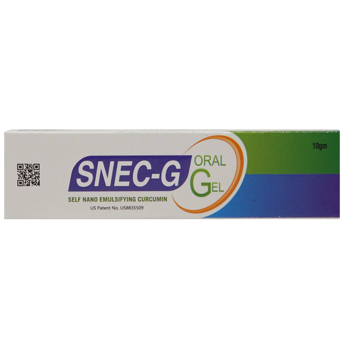 Snec G Self Nano Emulsifynig Curcumin Oral Gel (10gm Each)