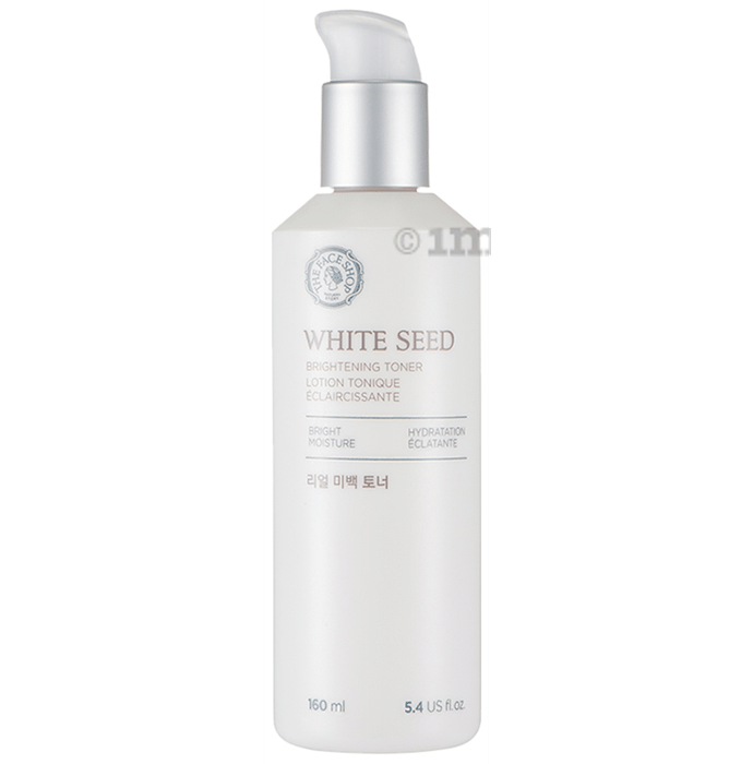 The Face Shop White Seed Brightening Toner With Niacinamide & Vitamin B, Face Toner Dark Spots, Dullness & Acne Scars
