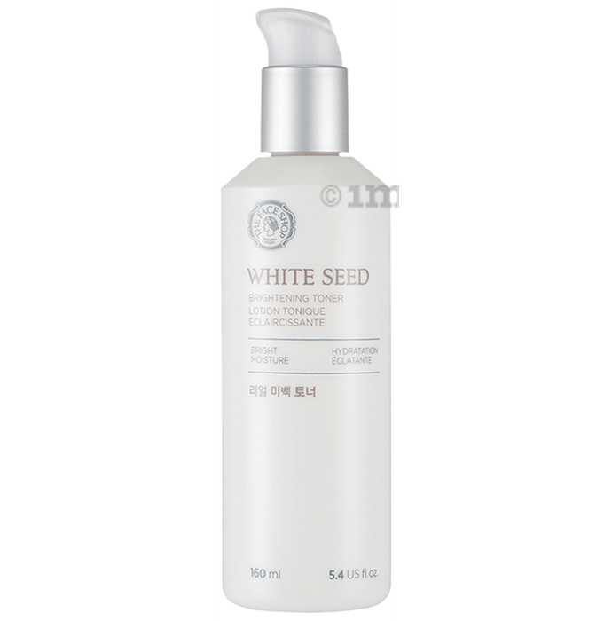 The Face Shop White Seed Brightening Toner With Niacinamide & Vitamin B, Face Toner Dark Spots, Dullness & Acne Scars