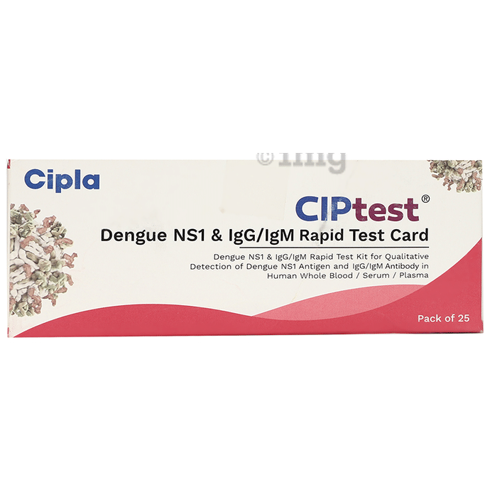 Ciptest Dengue NS1 & IgG/IgM Rapid Test Card