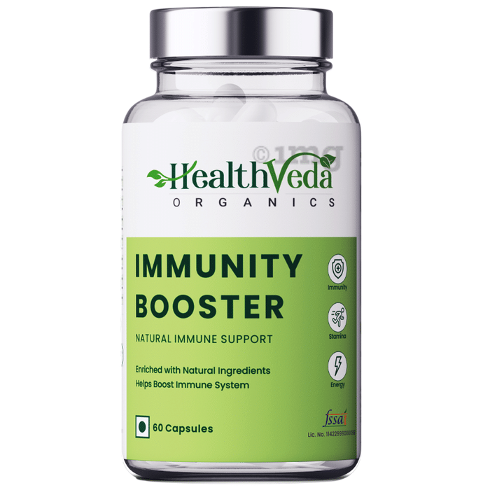 Health Veda Organics Natural Immunity Booster Veg Capsule