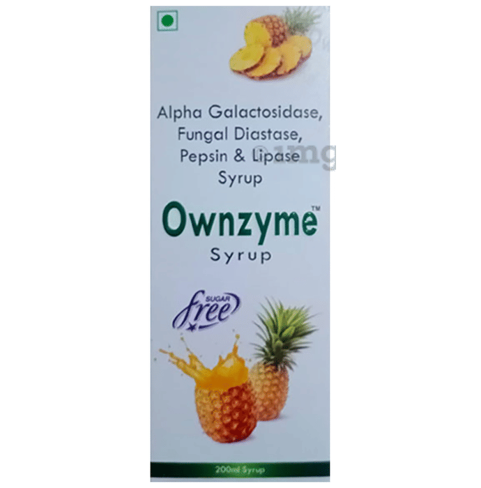 Ownzyme Syrup Sugar Free Buy bottle of 200.0 ml Syrup at best price in