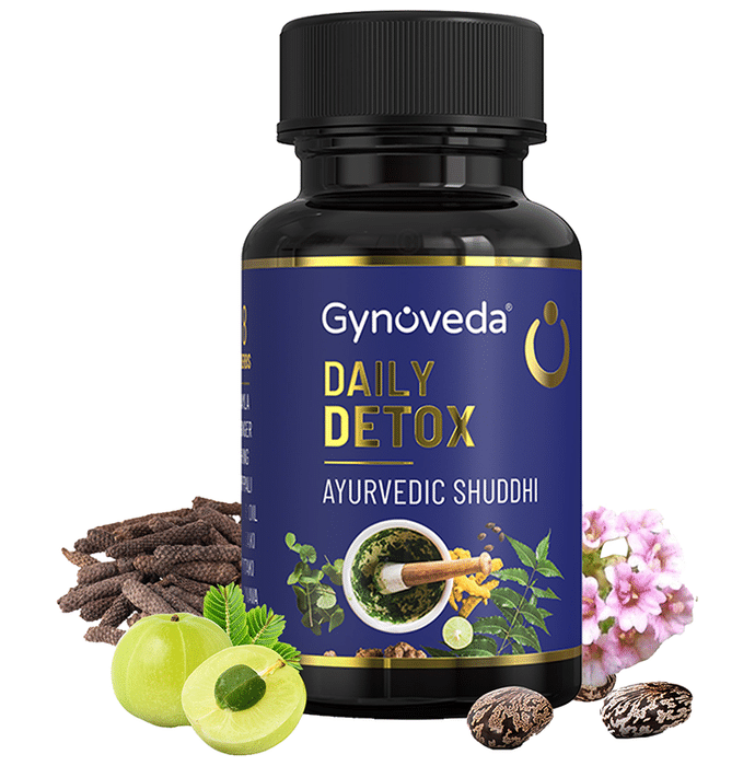 Gynoveda Daily Detox Ayurvedic Tablet (60 Each)