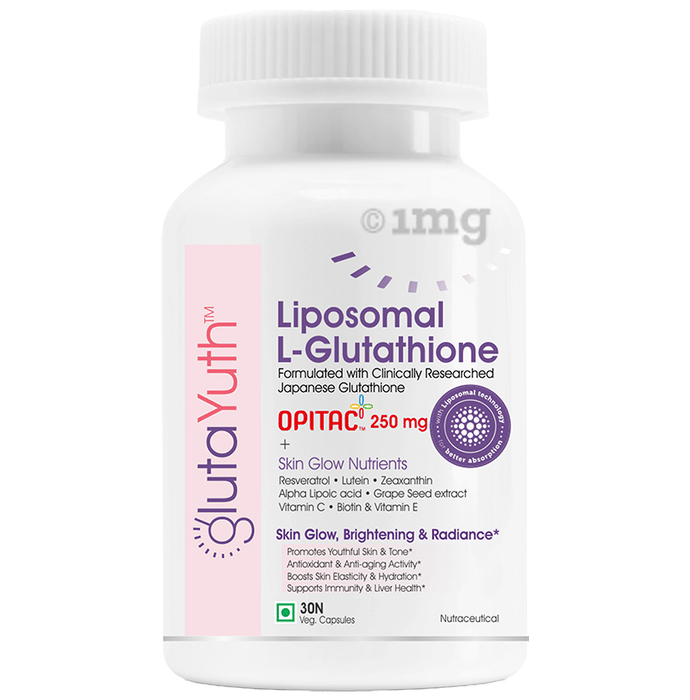 Gluta Yuth Liposomal Japanese L-Glutathione Opitac 250 mg Capsule