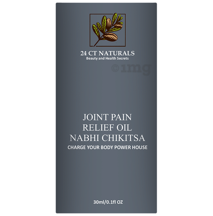 24 CT Naturals Joint Pain Relief Nabhi Chikitsa Oil