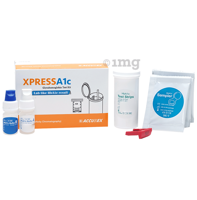 Accurex Xpress A1c Glycohemoglobin Test Kit