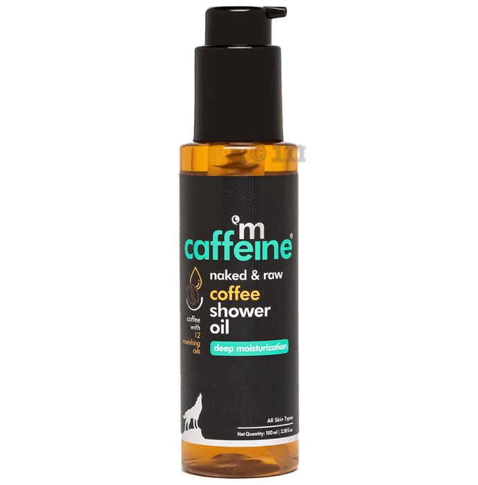 mCaffeine Naked & Raw Coffee Shower Oil
